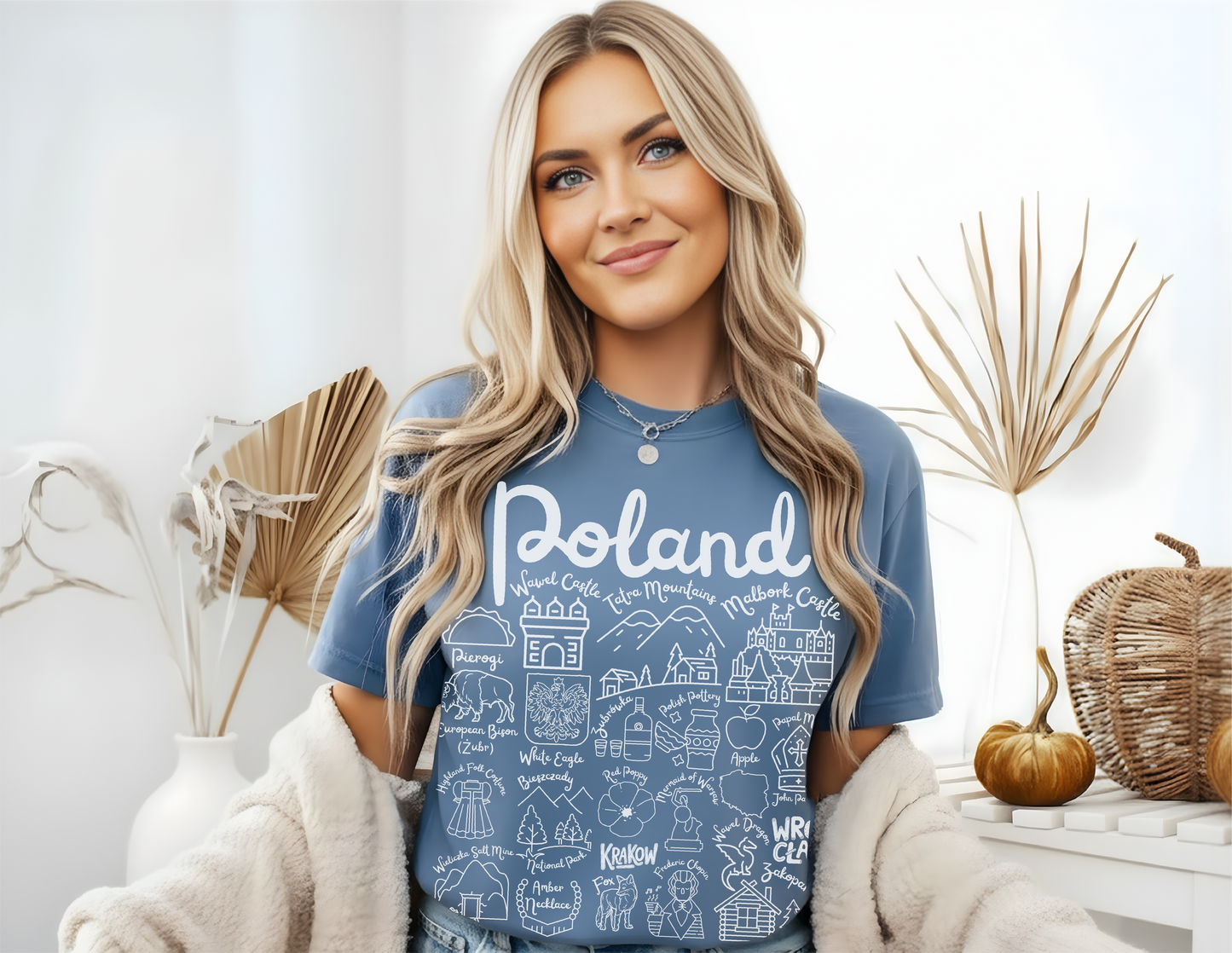 Poland Landmarks t-shirt Comfort Colors®