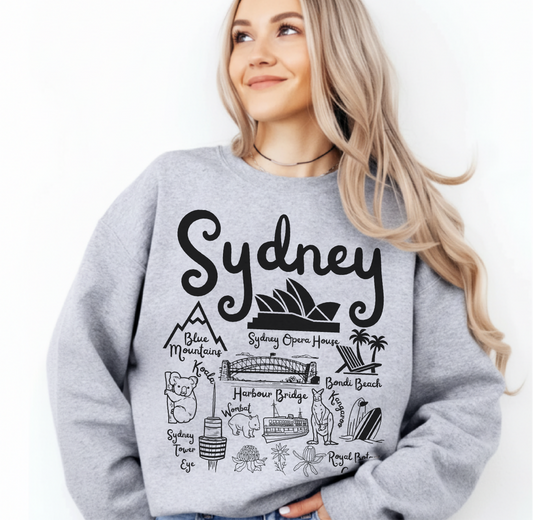 Sydney Landmarks Sweatshirt