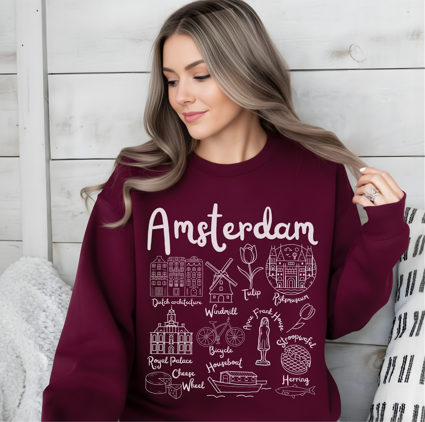 Amsterdam Landmarks Sweatshirt