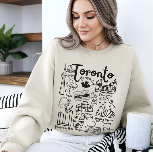 Toronto Landmarks Sweatshirt