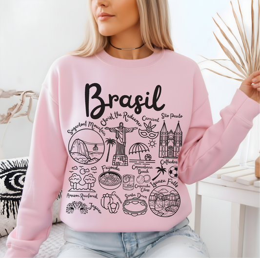 Brasil Landmarks Sweatshirt