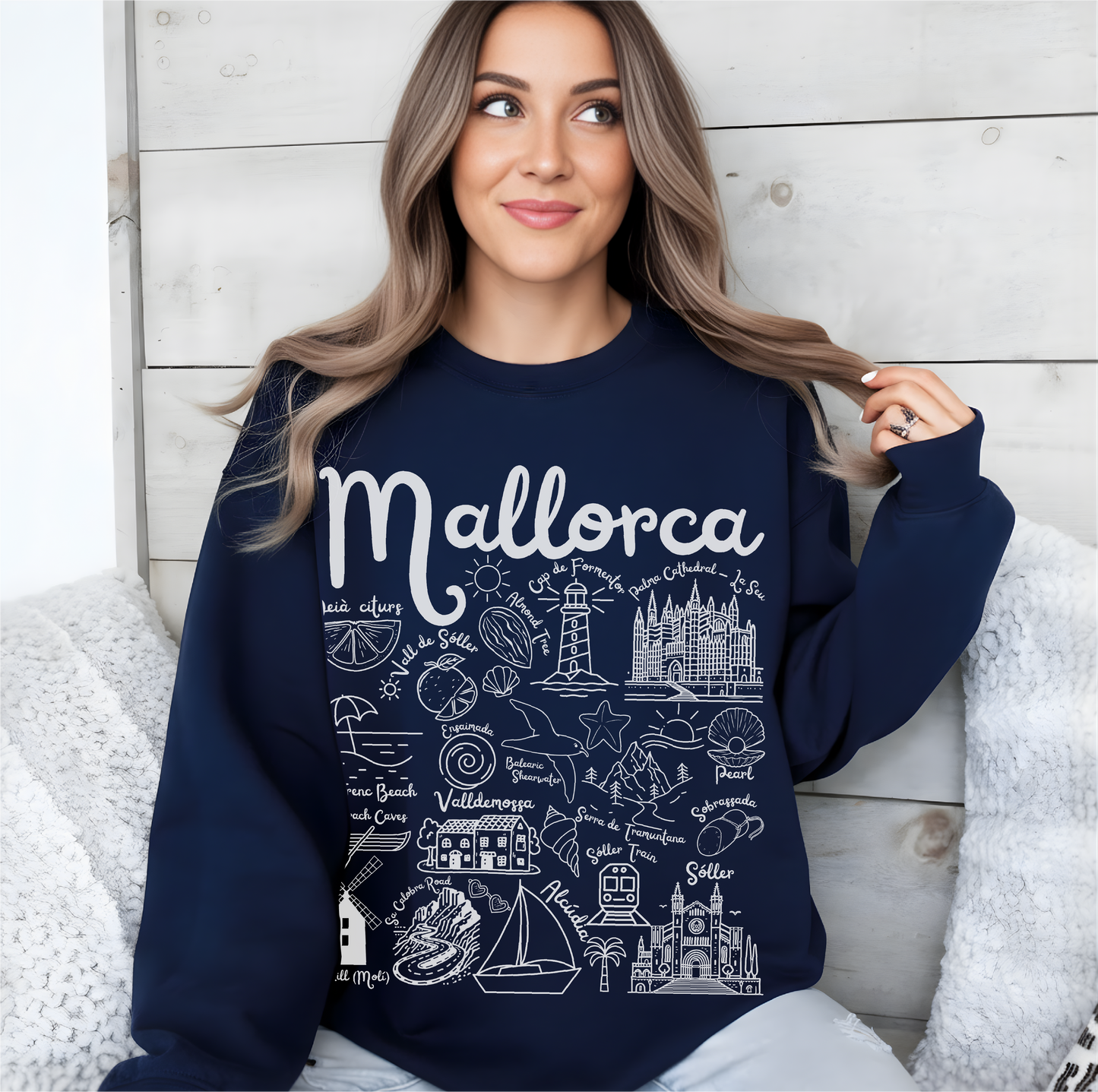 Mallorca Landmarks Sweatshirt