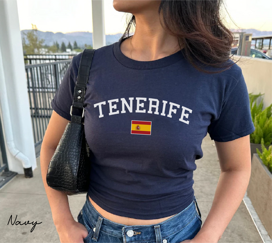 Tenerife Y2K Women's Baby Tee