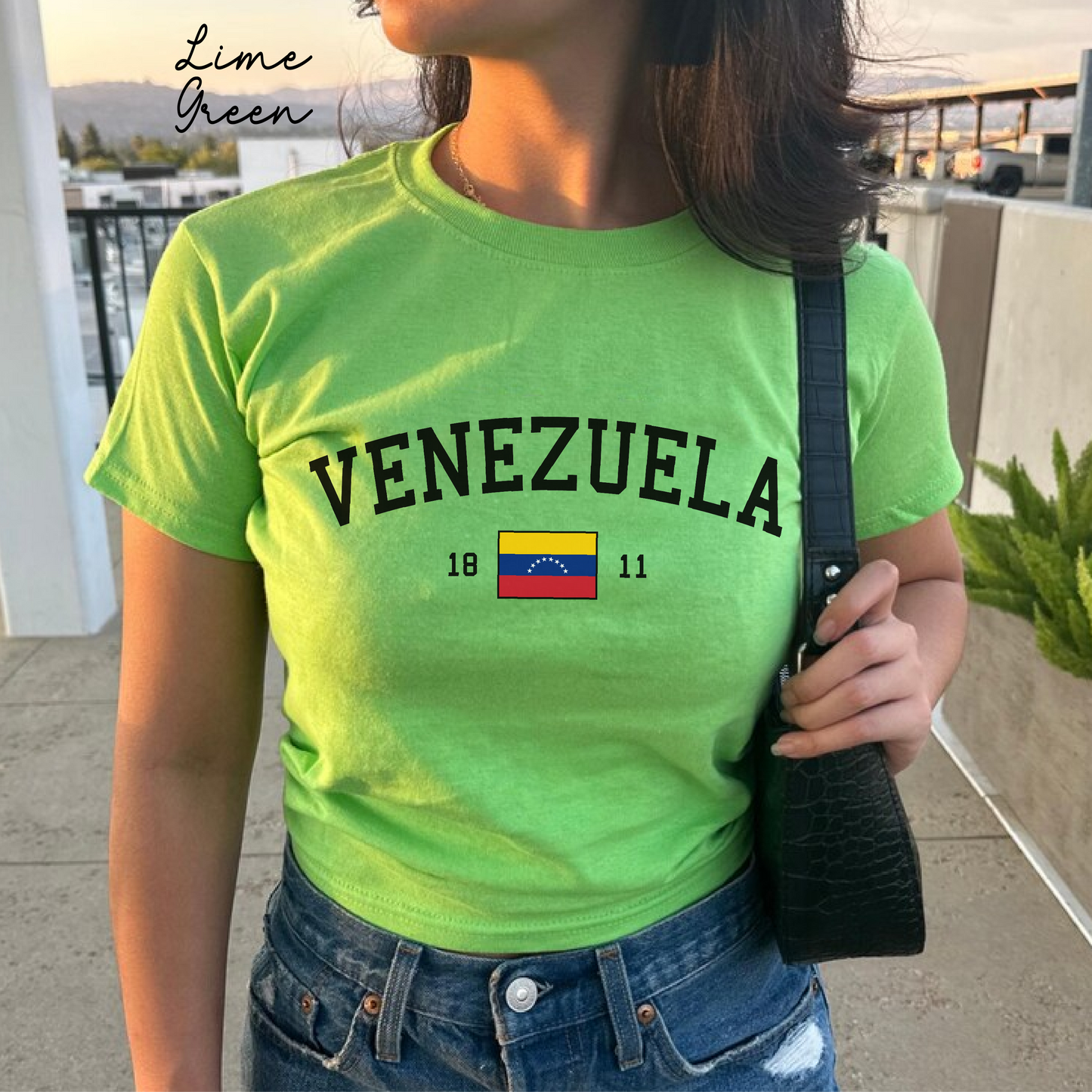 Venezuela Y2K Women's Baby Tee