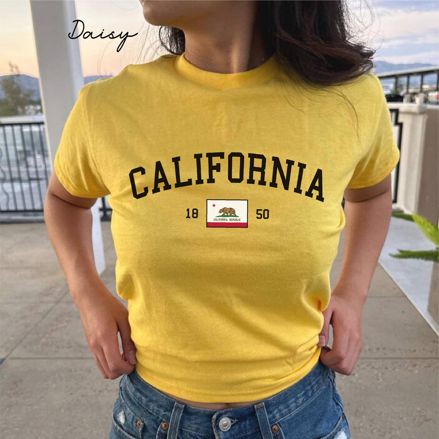 California Y2K Women's Baby Tee