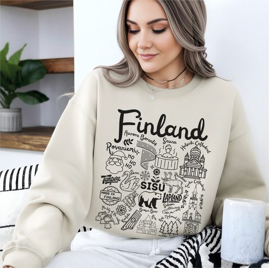 Finland Landmarks Sweatshirt