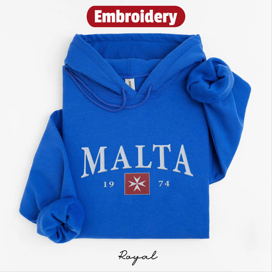 Malta embroidered hoodie