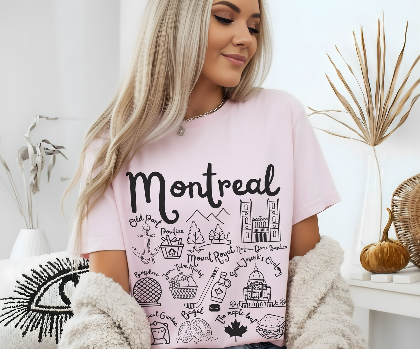 Montreal Landmarks t-shirt Comfort Colors®