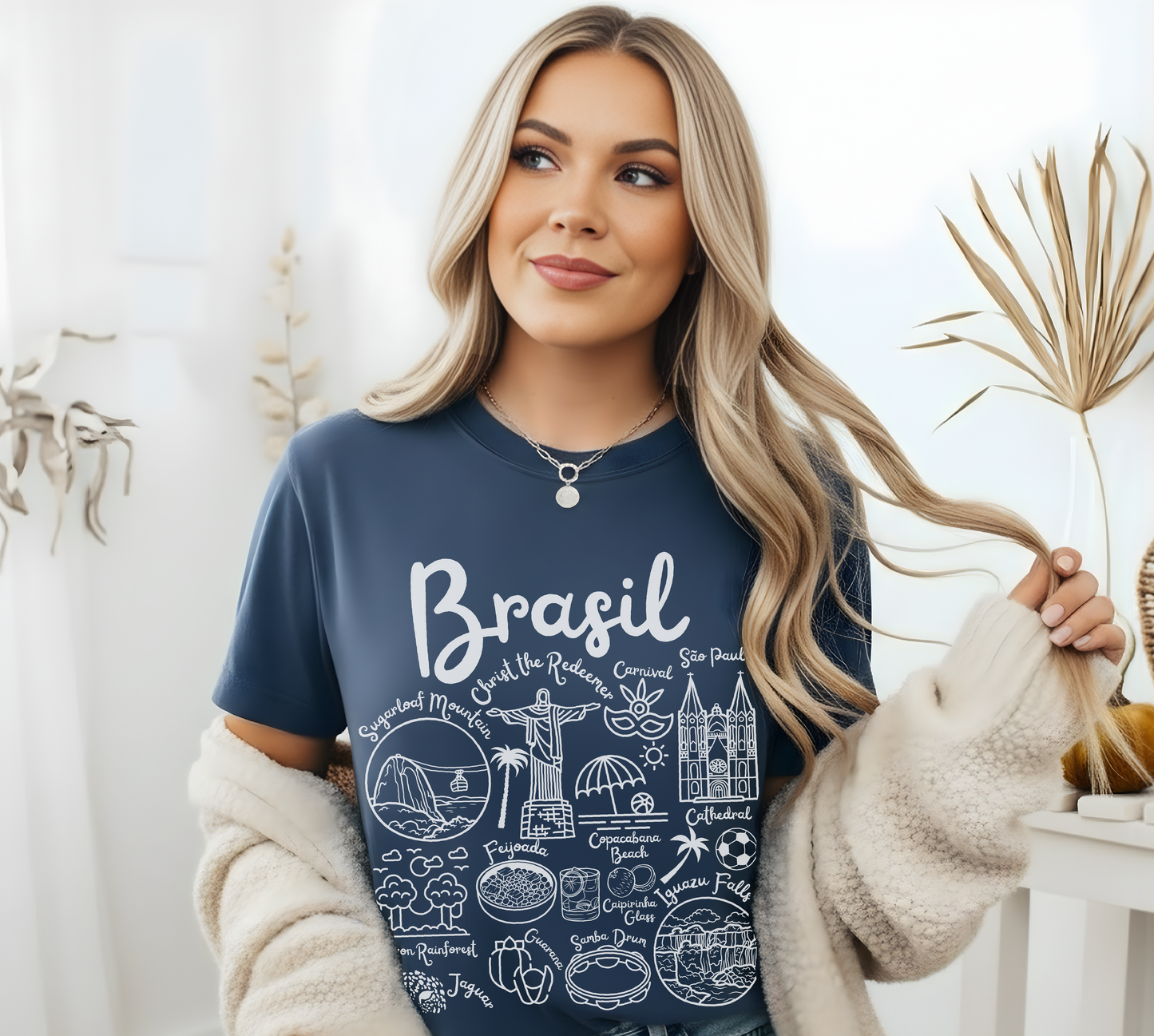 Brasil Landmarks t-shirt Comfort Colors®