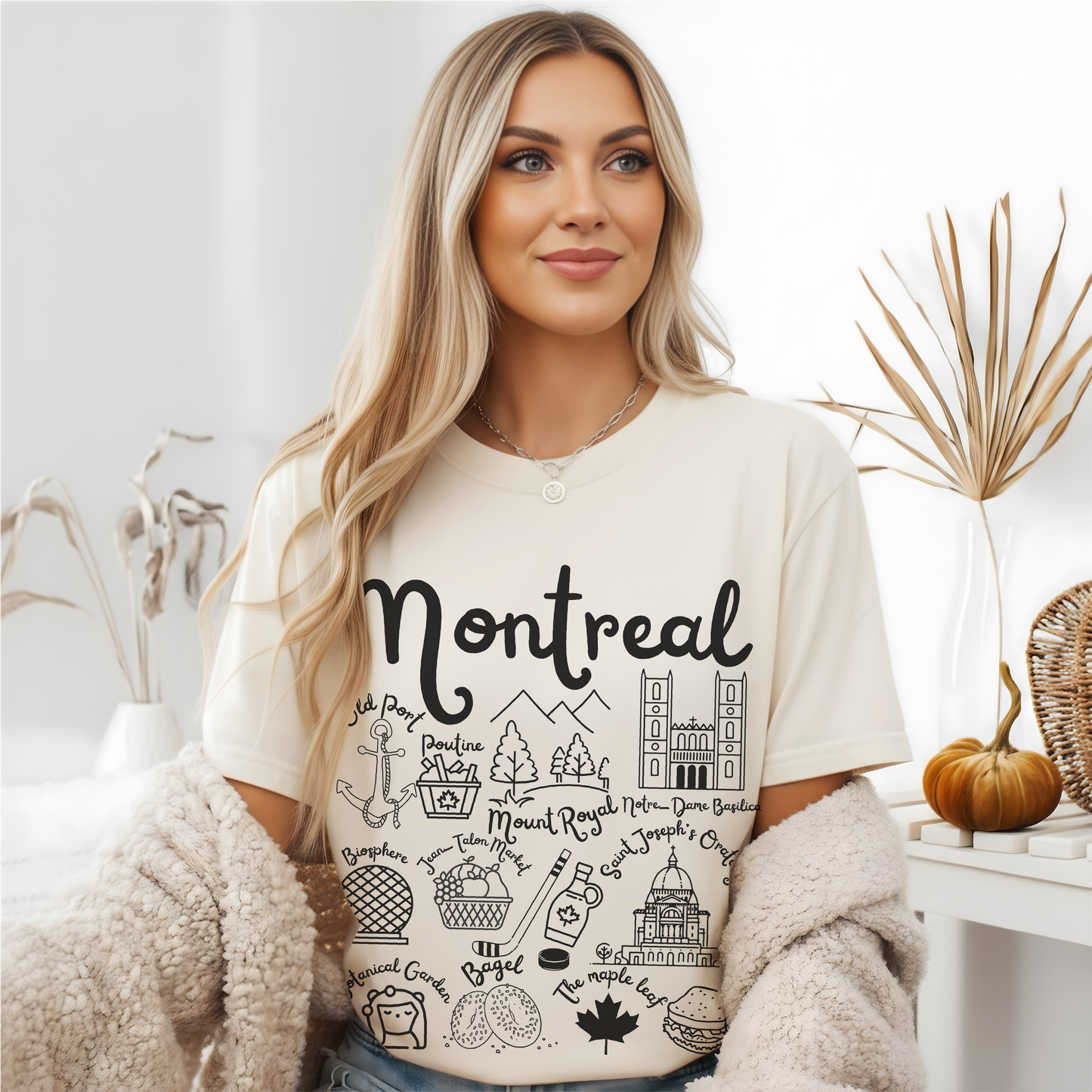 Montreal Landmarks t-shirt Comfort Colors®