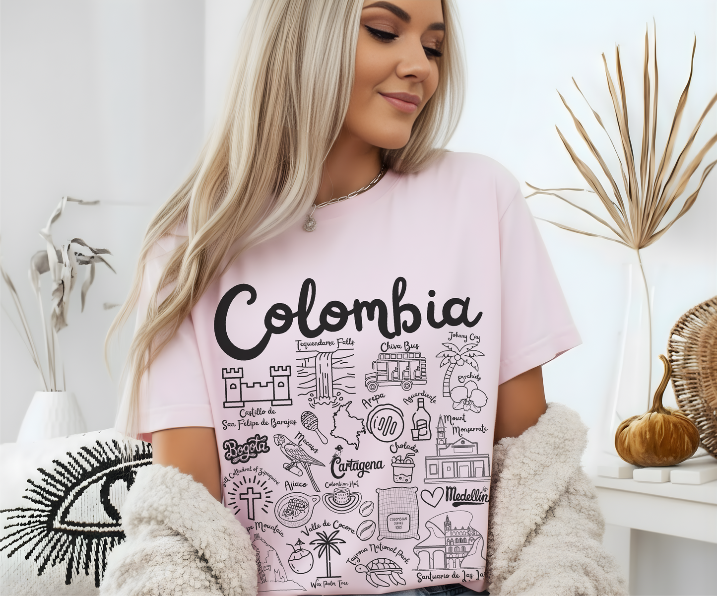 Colombia Landmarks t-shirt Comfort Colors®
