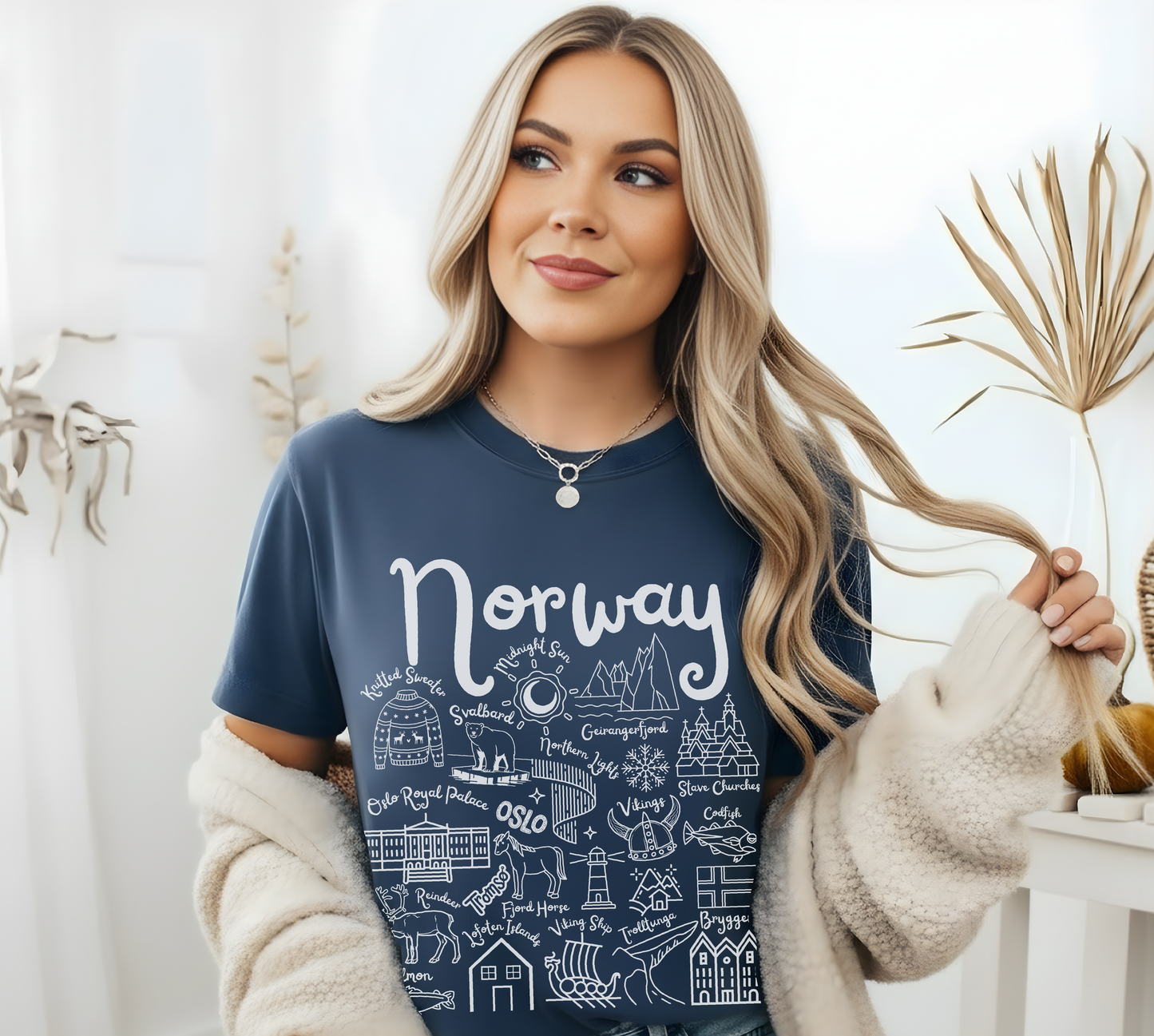 Norway Landmarks t-shirt Comfort Colors®