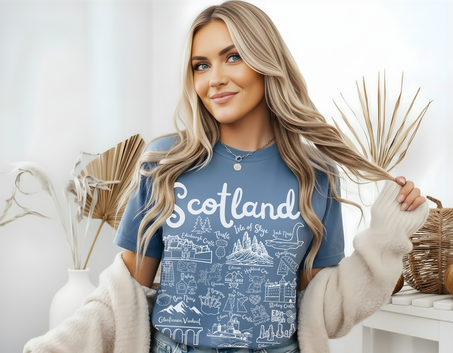 Scotland Landmarks T-shirt Comfort Colors®