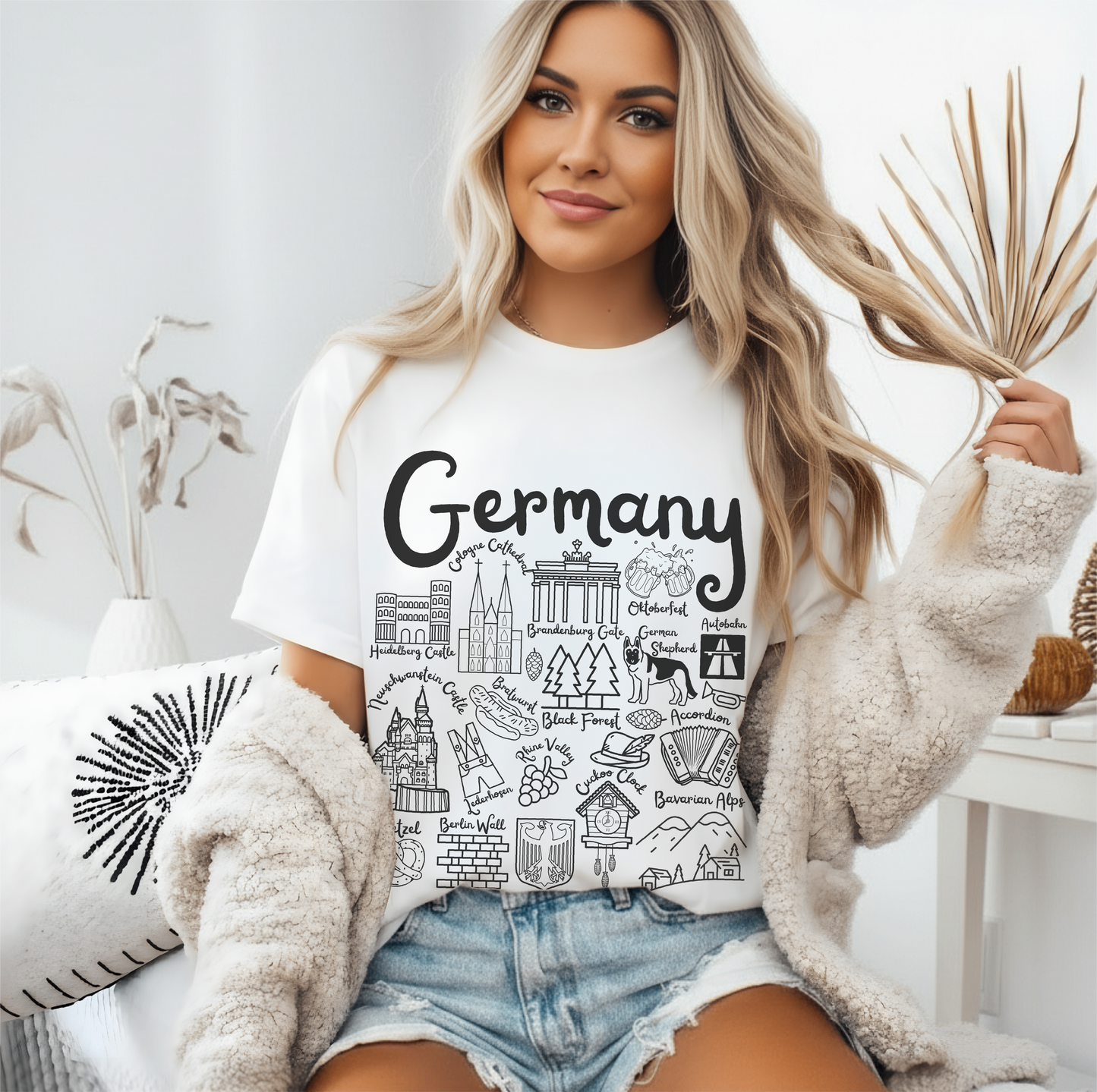 Germany Landmarks t-shirt Comfort Colors®