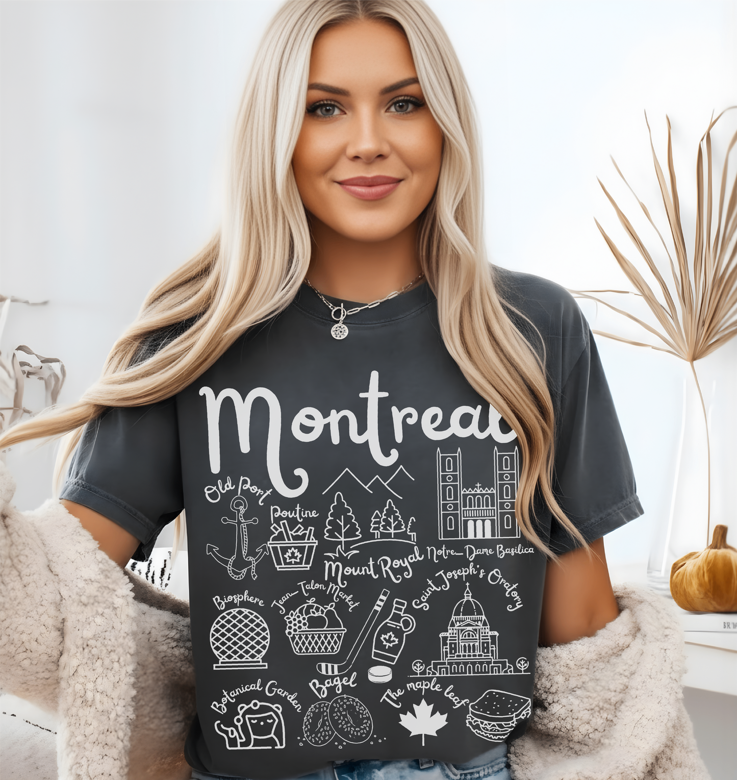 Montreal Landmarks t-shirt Comfort Colors®