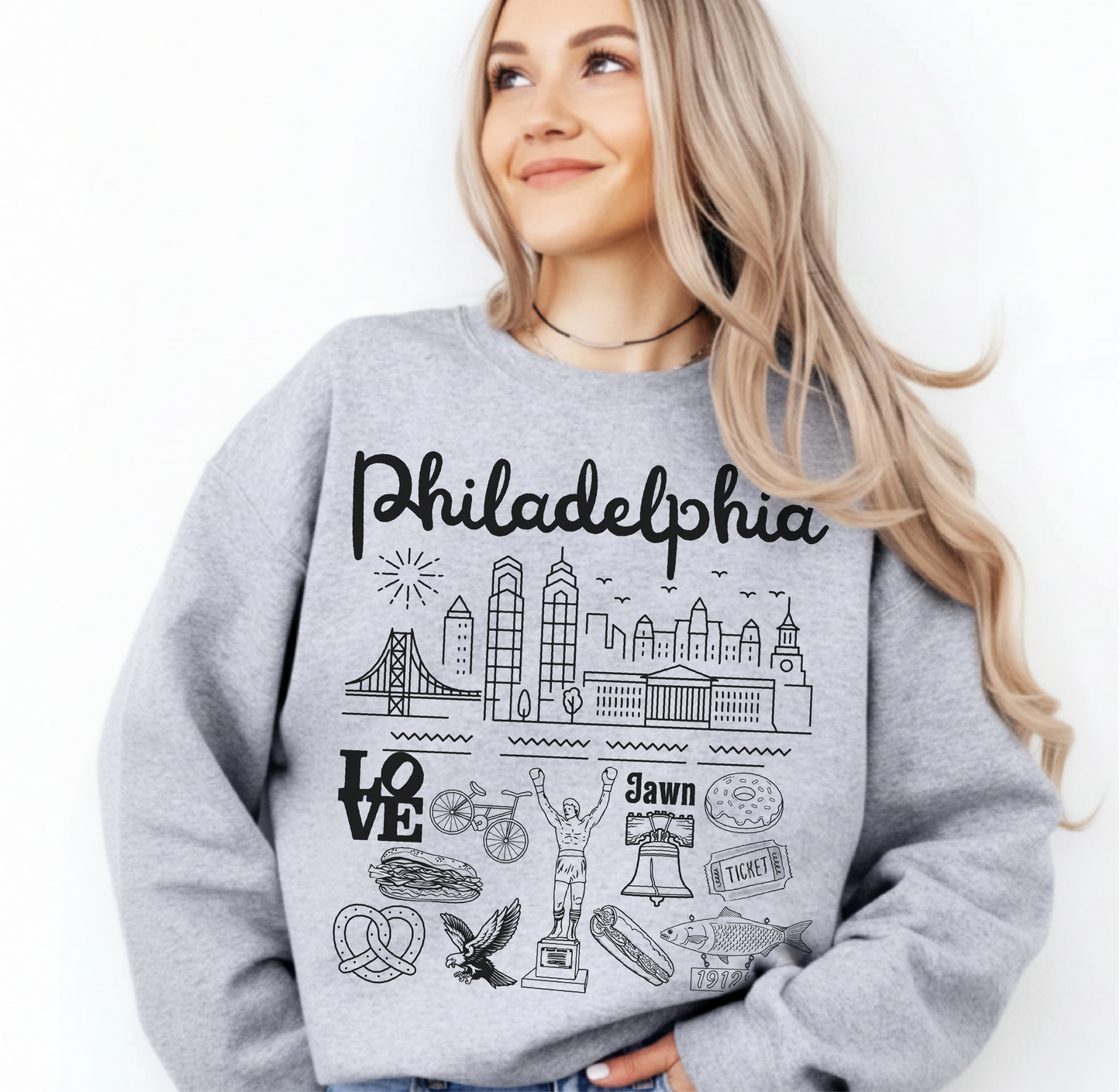 Philadelphia Landmarks Sweatshirt
