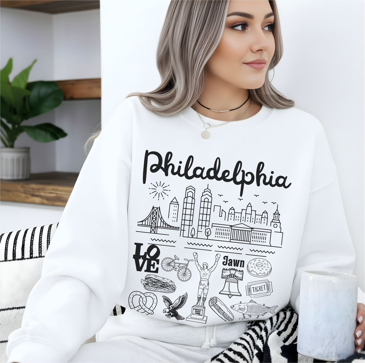 Philadelphia Landmarks Sweatshirt