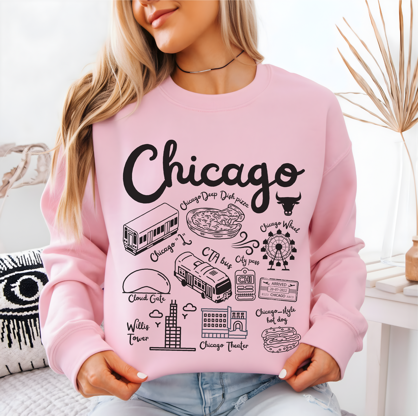 Chicago Landmarks Sweatshirt