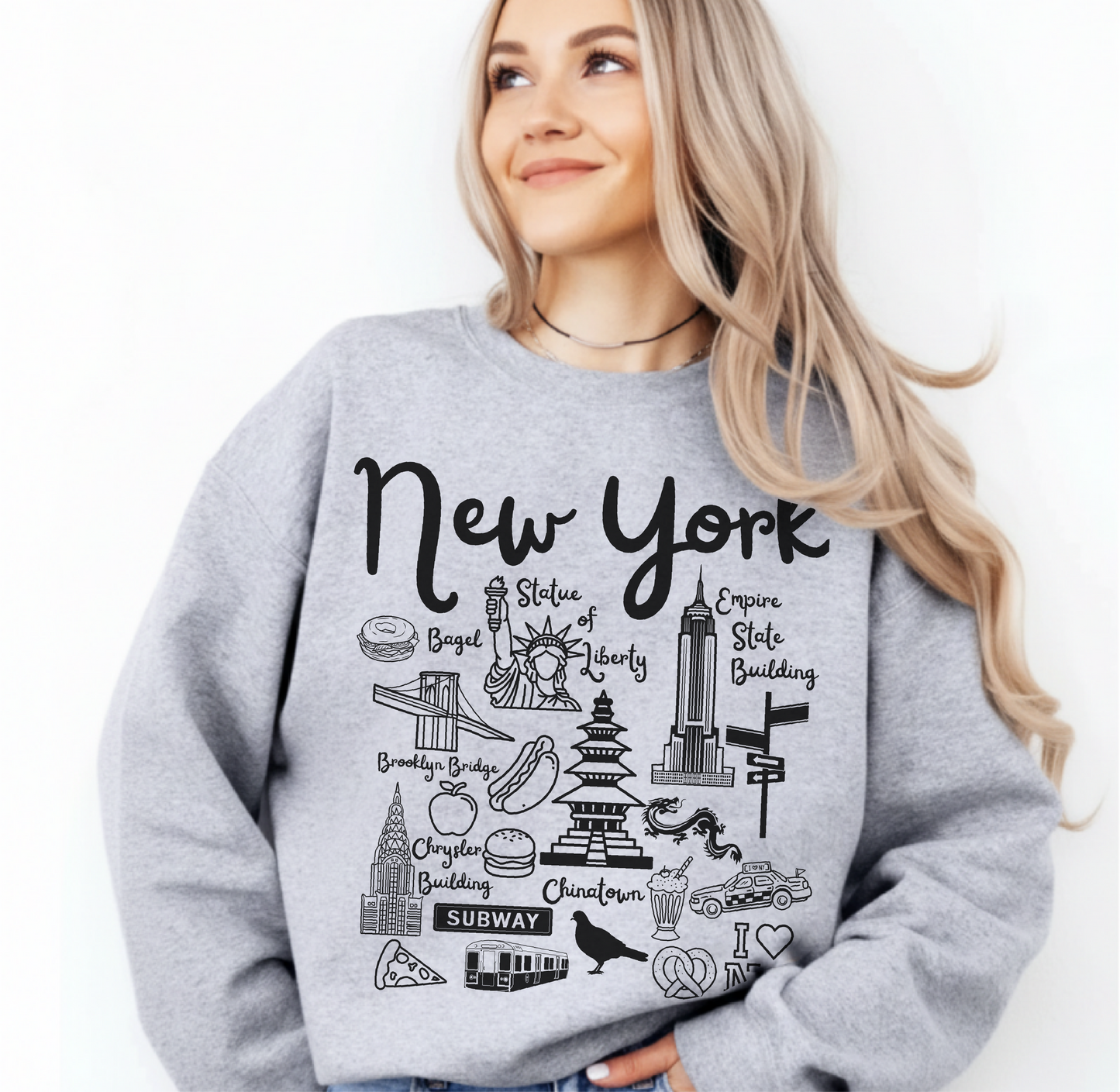 New York Landmarks Sweatshirt