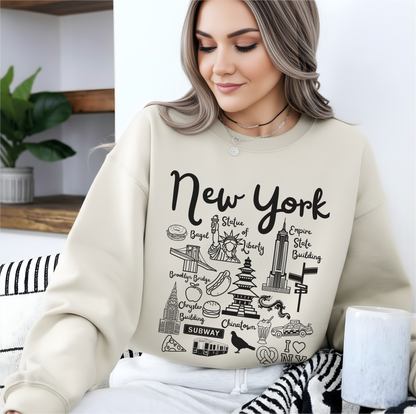 New York Landmarks Sweatshirt