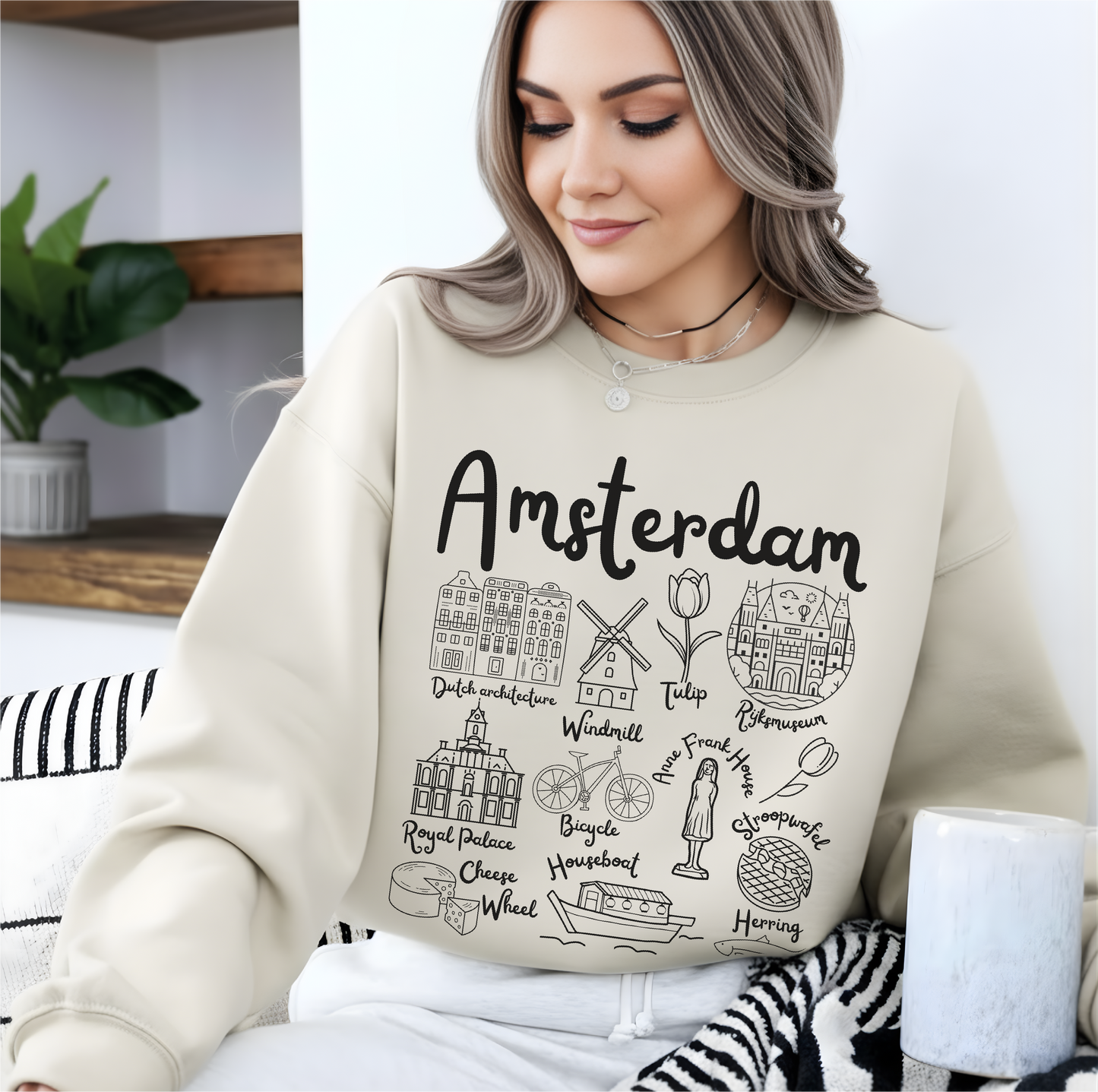 Amsterdam Landmarks Sweatshirt