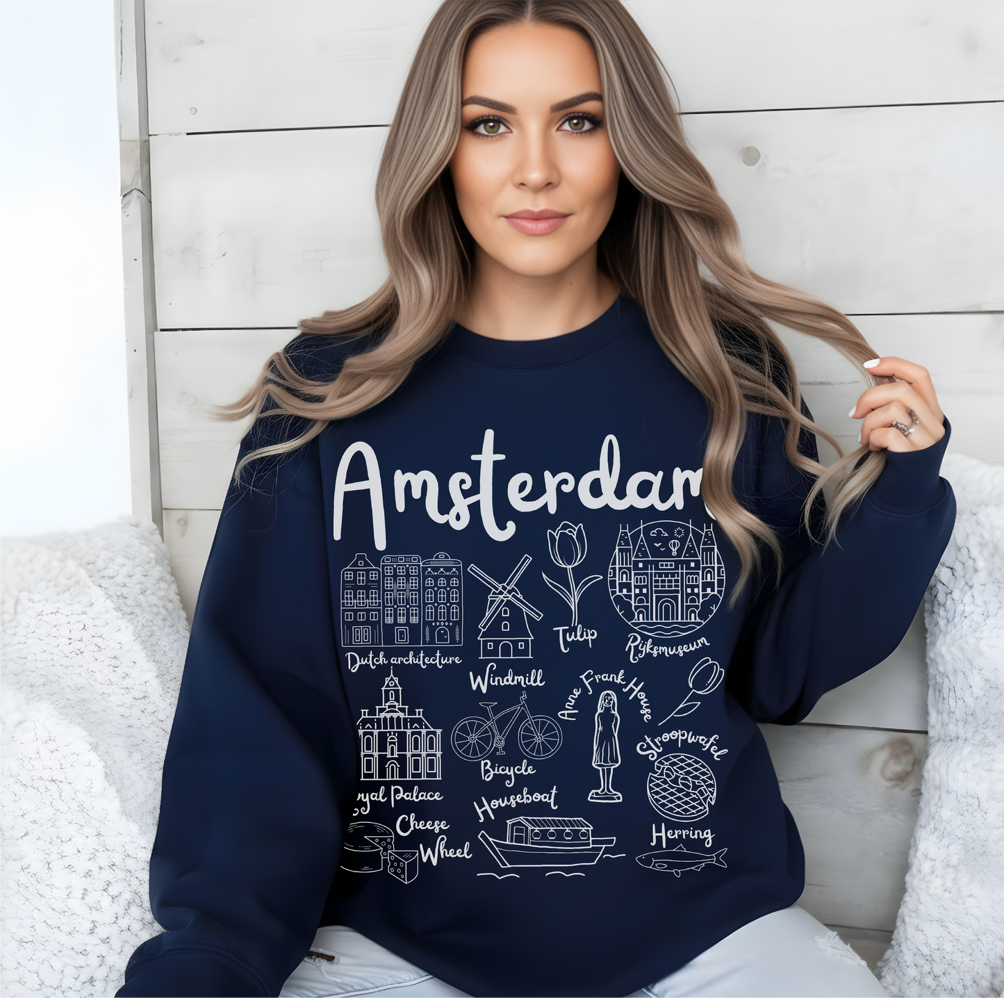 Amsterdam Landmarks Sweatshirt