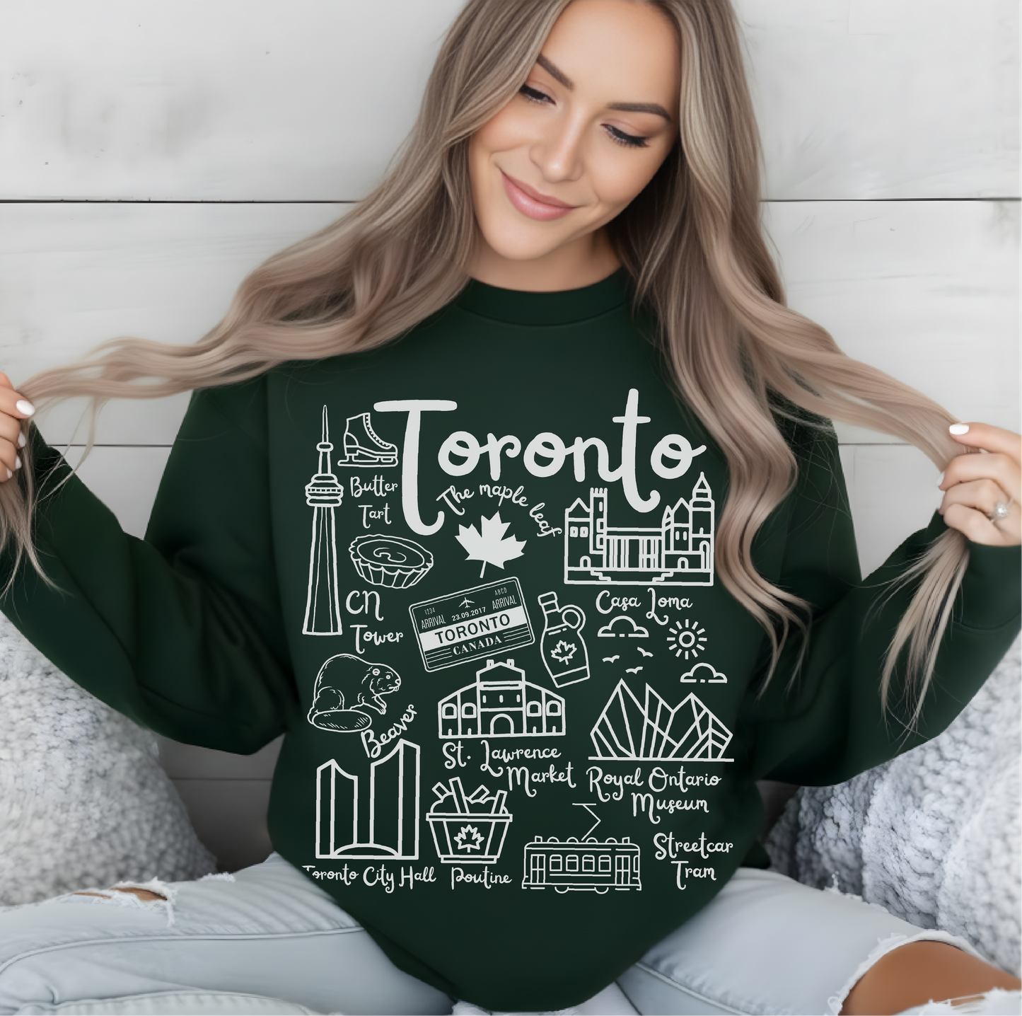 Toronto Landmarks Sweatshirt