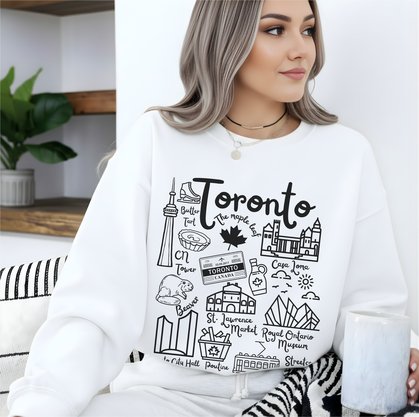 Toronto Landmarks Sweatshirt