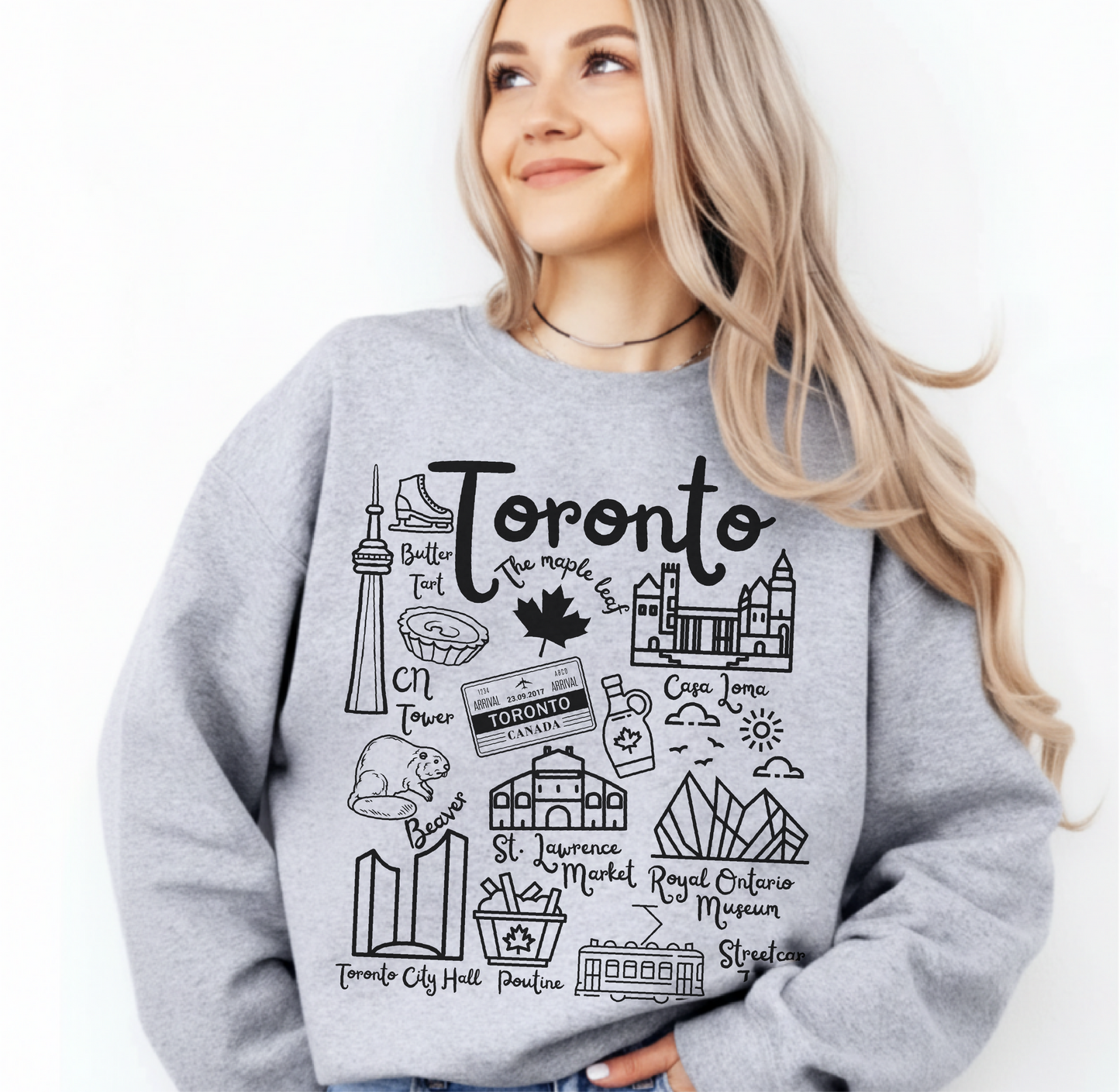 Toronto Landmarks Sweatshirt