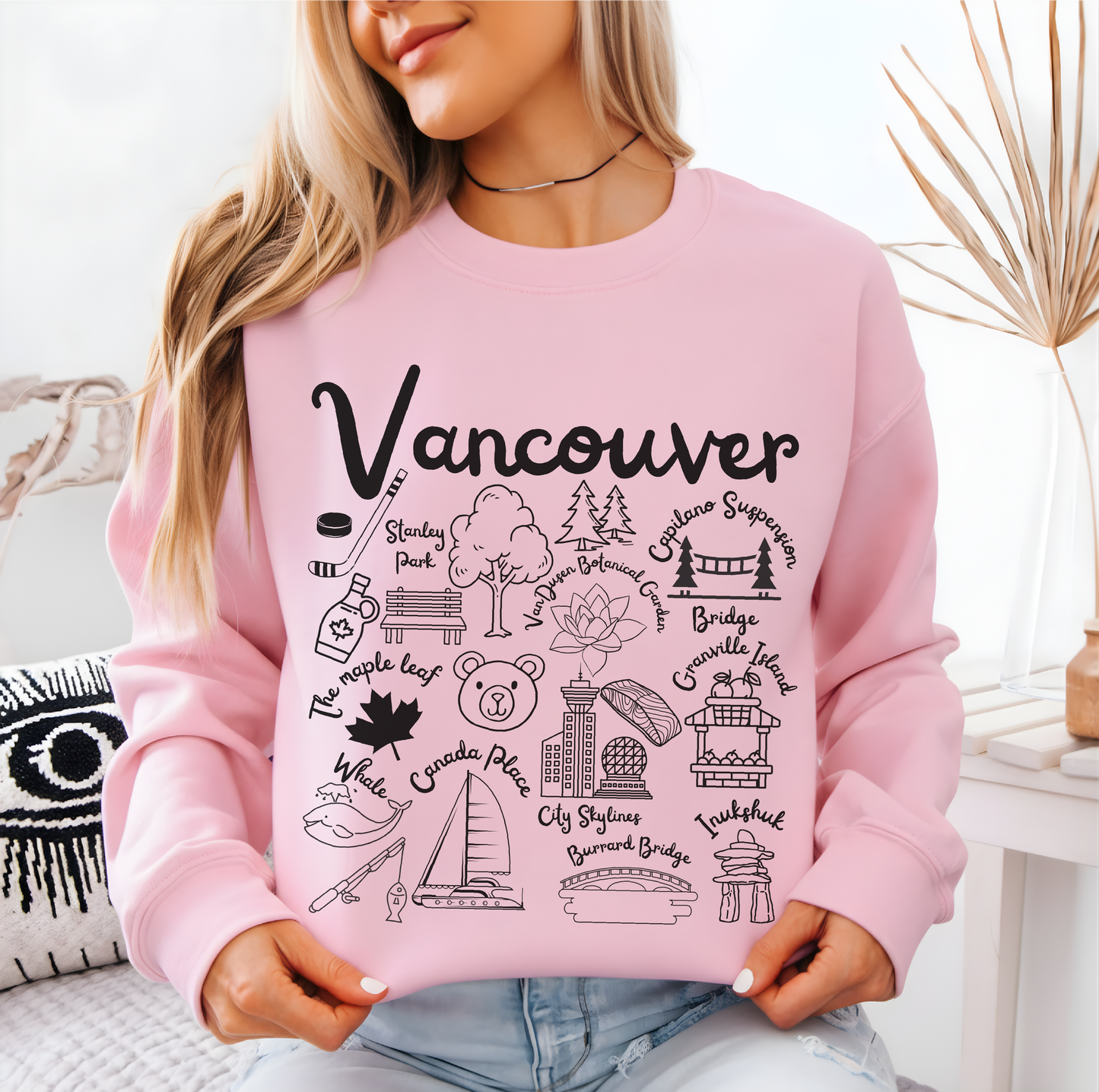 Vancouver Landmarks Sweatshirt