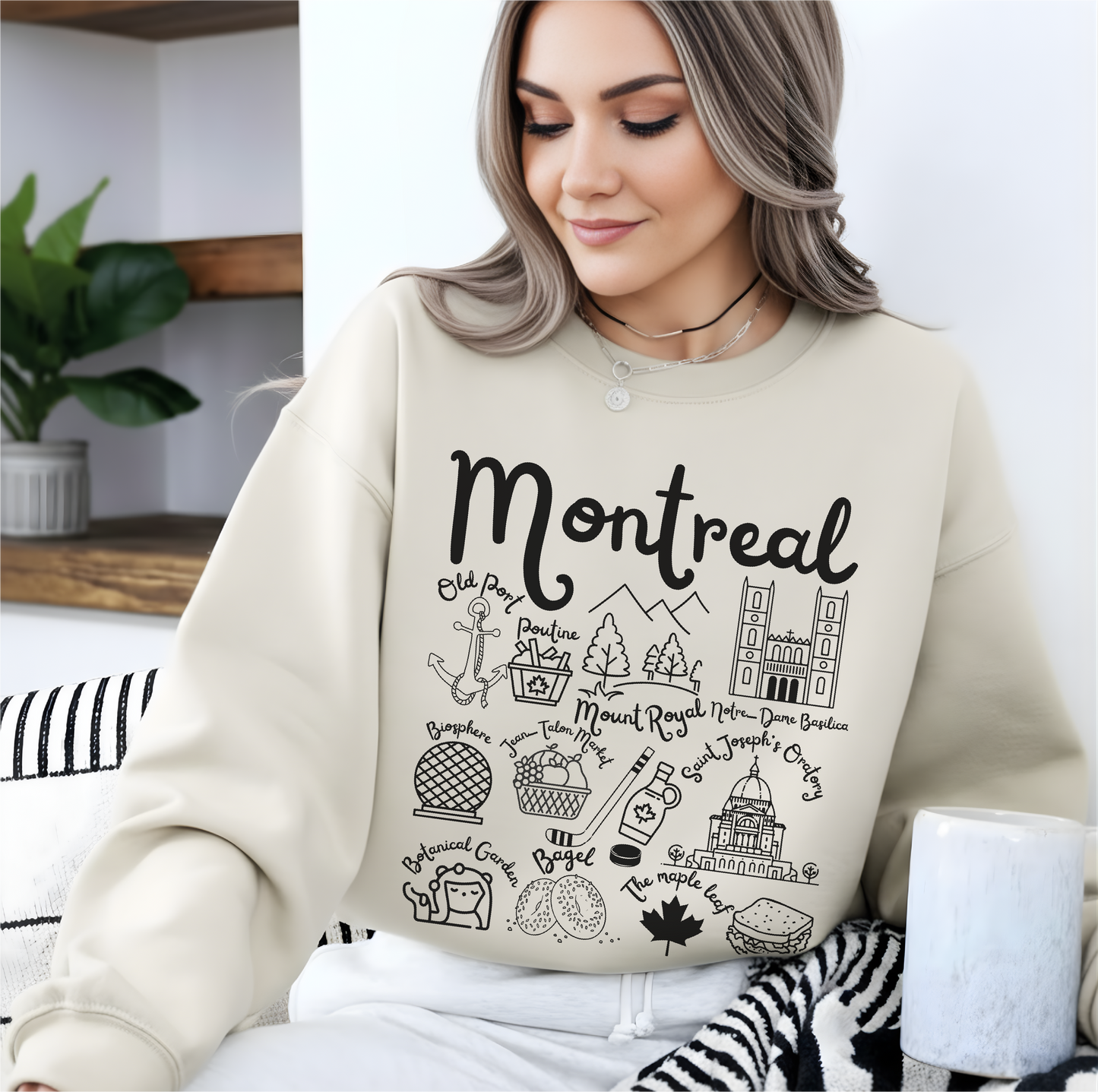Montreal Landmarks Sweatshirt