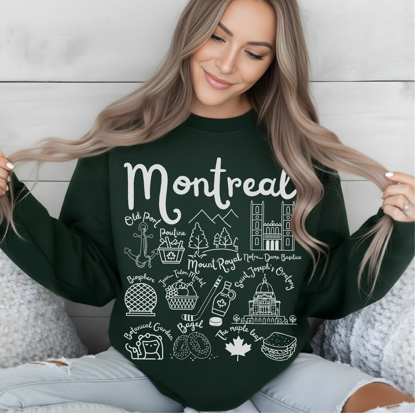 Montreal Landmarks Sweatshirt