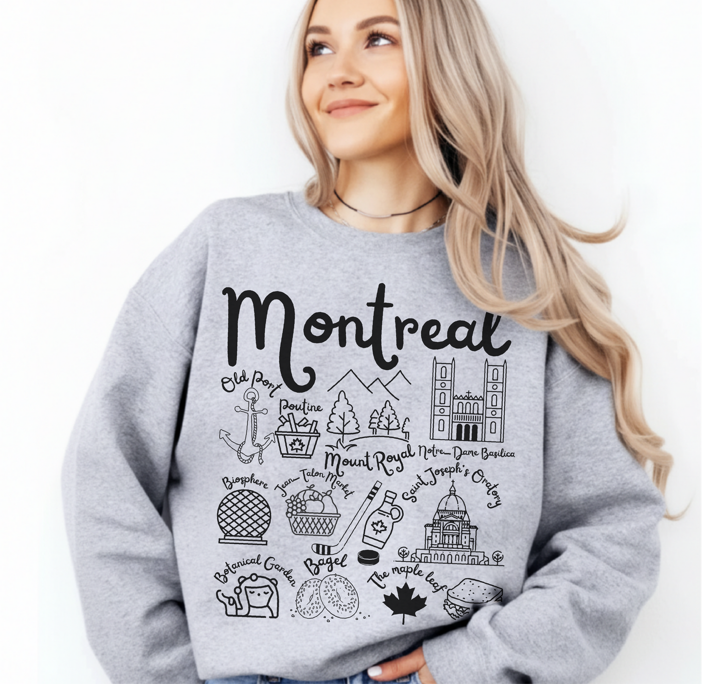 Montreal Landmarks Sweatshirt