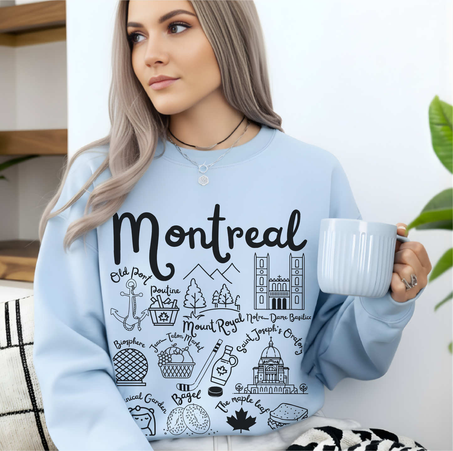 Montreal Landmarks Sweatshirt