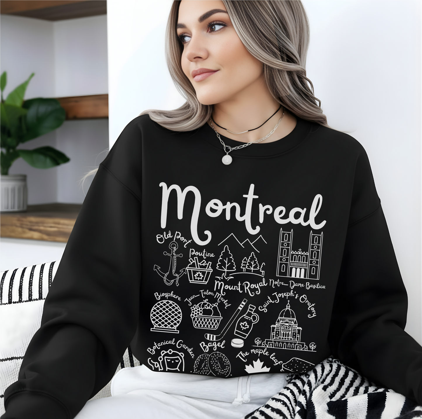 Montreal Landmarks Sweatshirt
