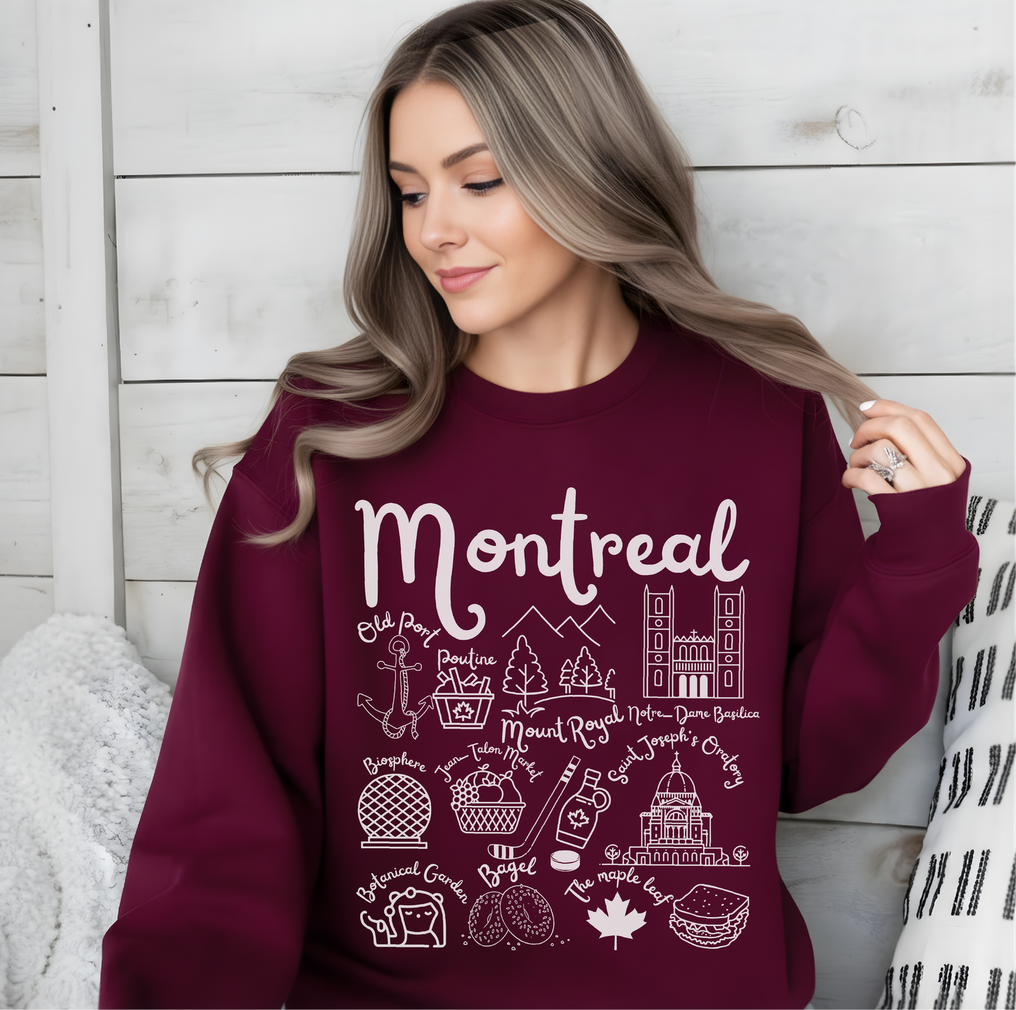 Montreal Landmarks Sweatshirt