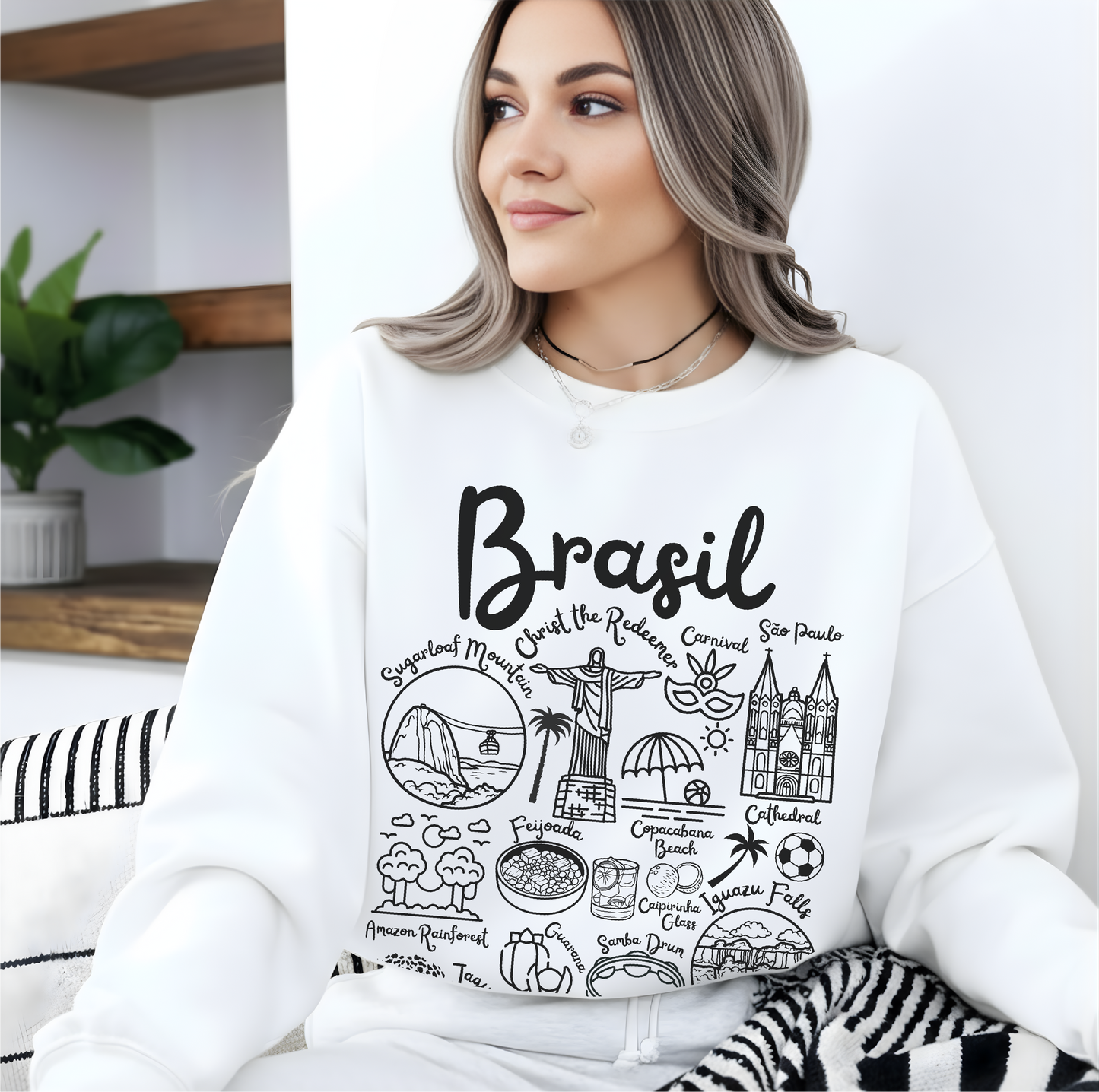 Brasil Landmarks Sweatshirt