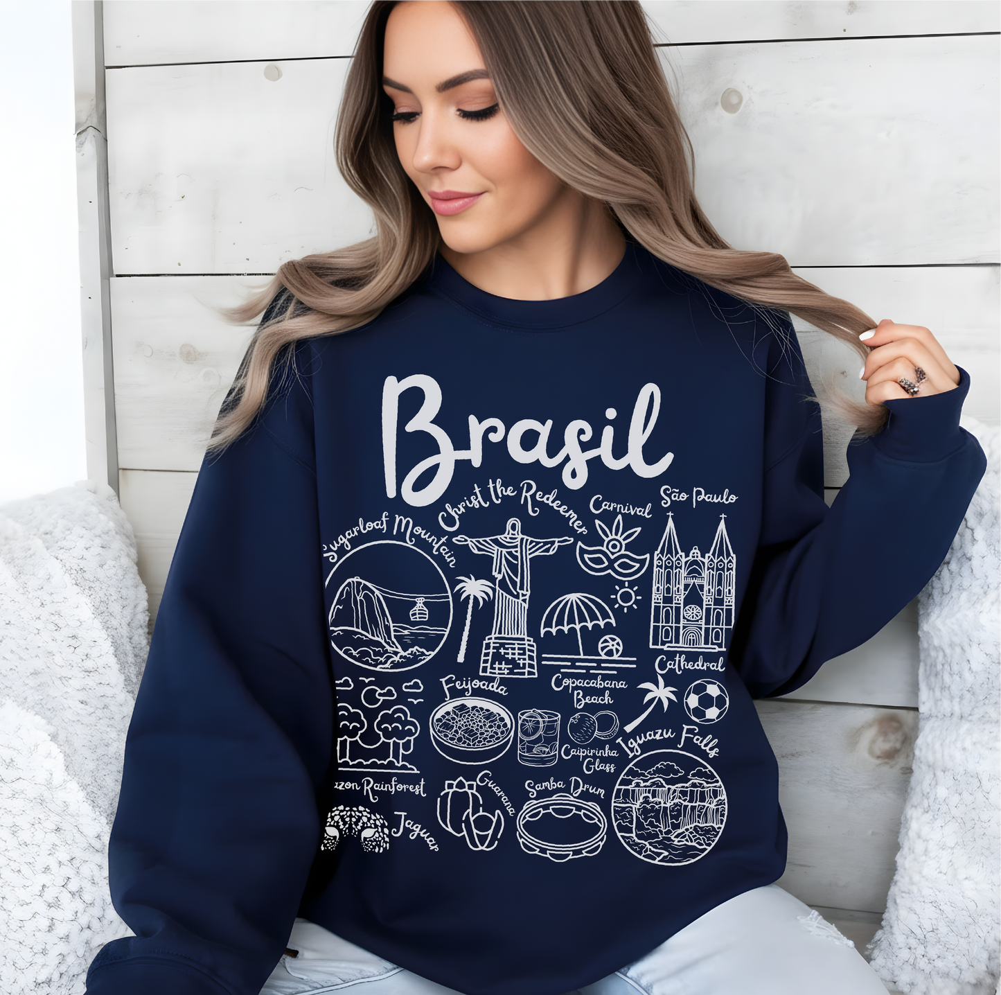 Brasil Landmarks Sweatshirt
