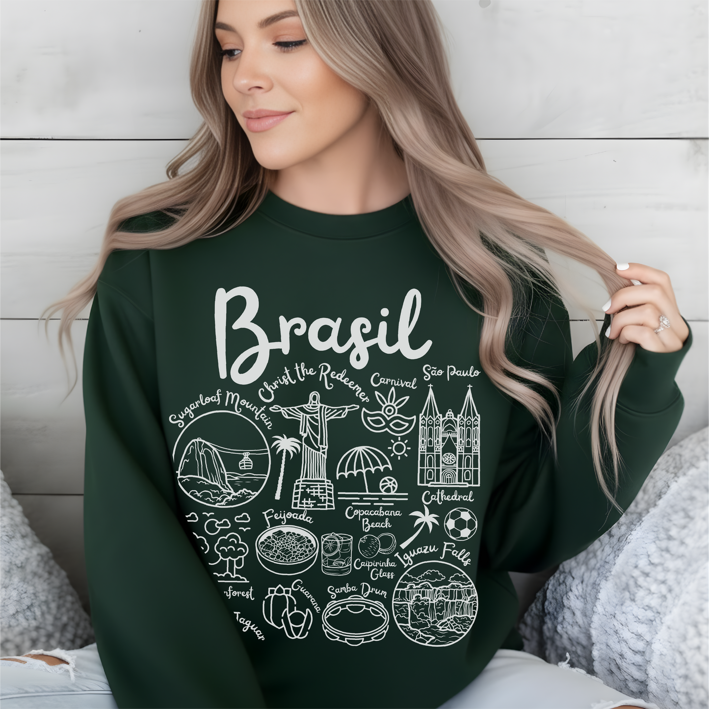 Brasil Landmarks Sweatshirt