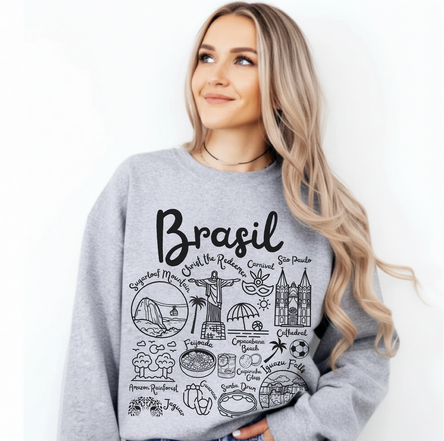 Brasil Landmarks Sweatshirt