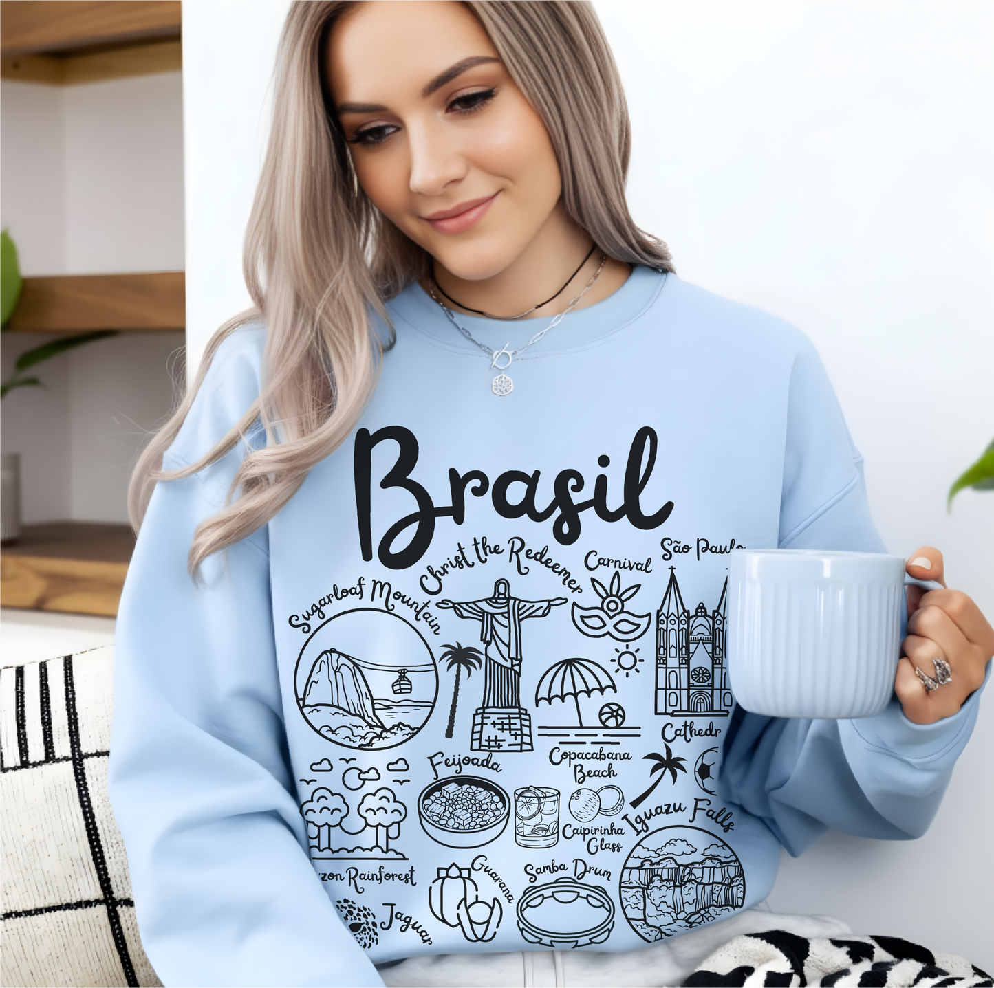 Brasil Landmarks Sweatshirt