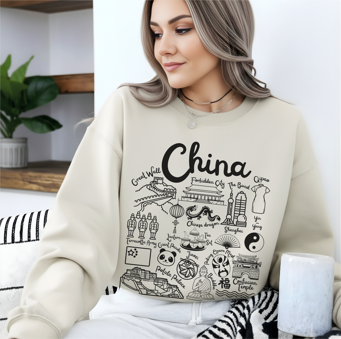 China Landmarks Sweatshirt
