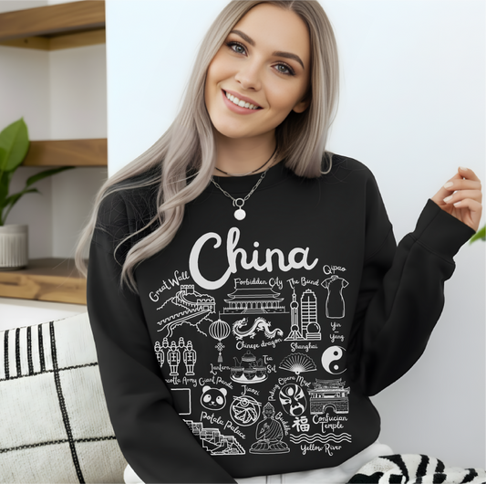 China Landmarks Sweatshirt