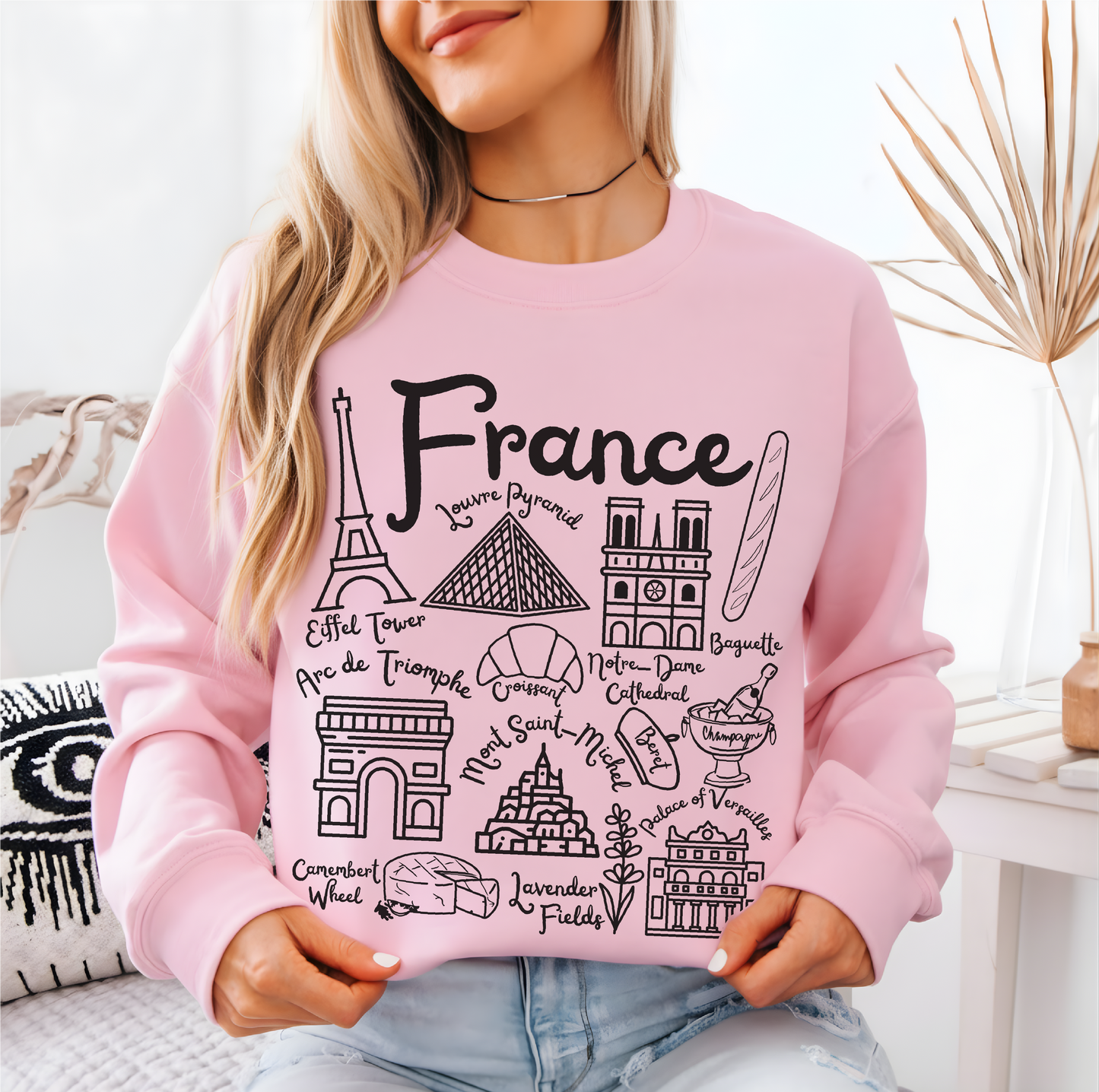 France Landmarks Sweatshirt