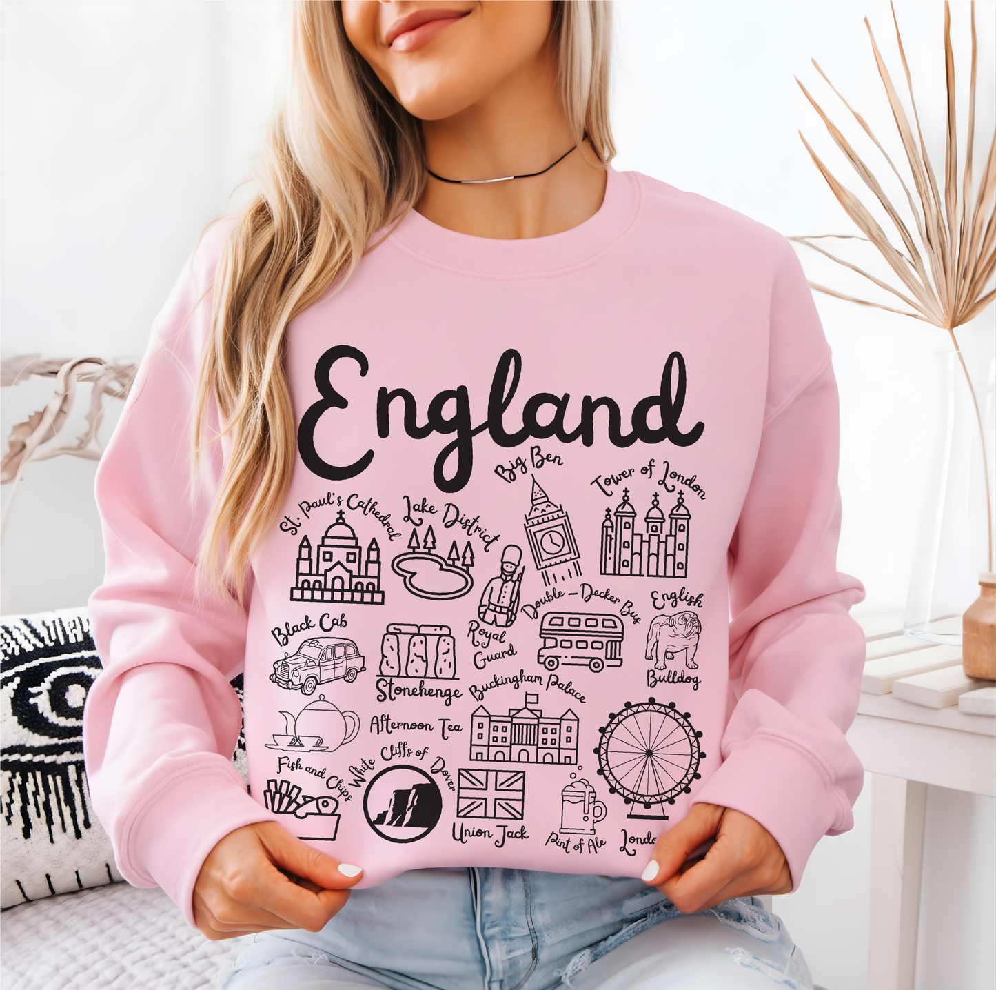 England Landmarks Sweatshirt