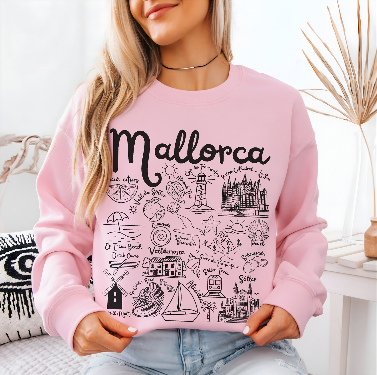 Mallorca Landmarks Sweatshirt