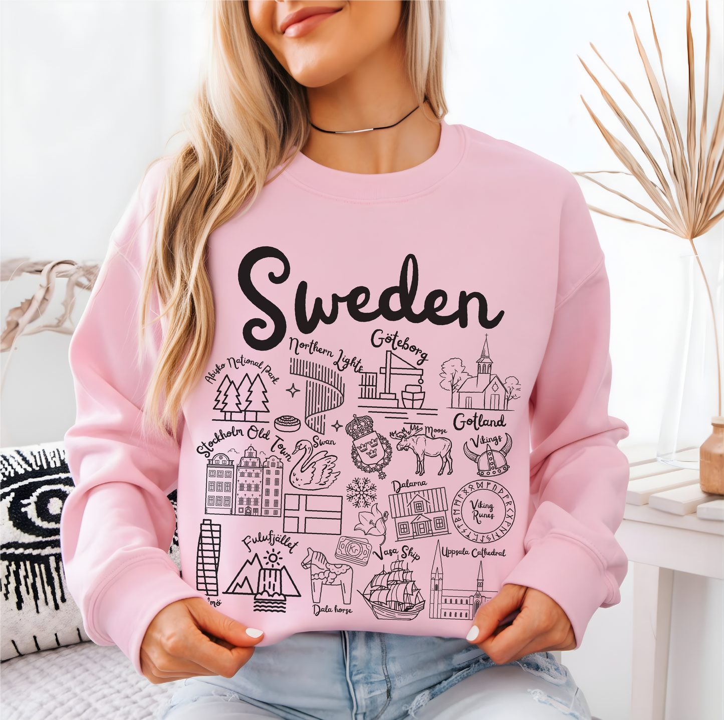 Sweden Landmarks Sweatshirt