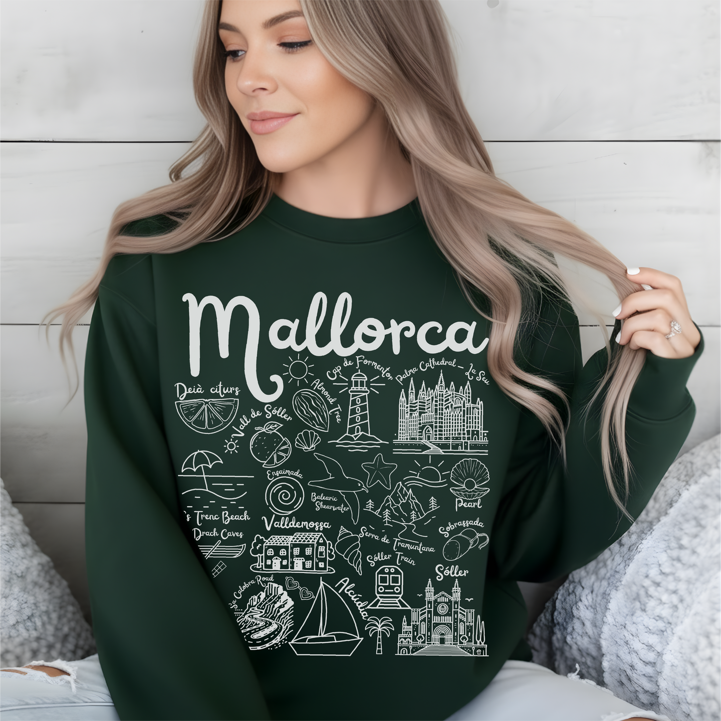 Mallorca Landmarks Sweatshirt