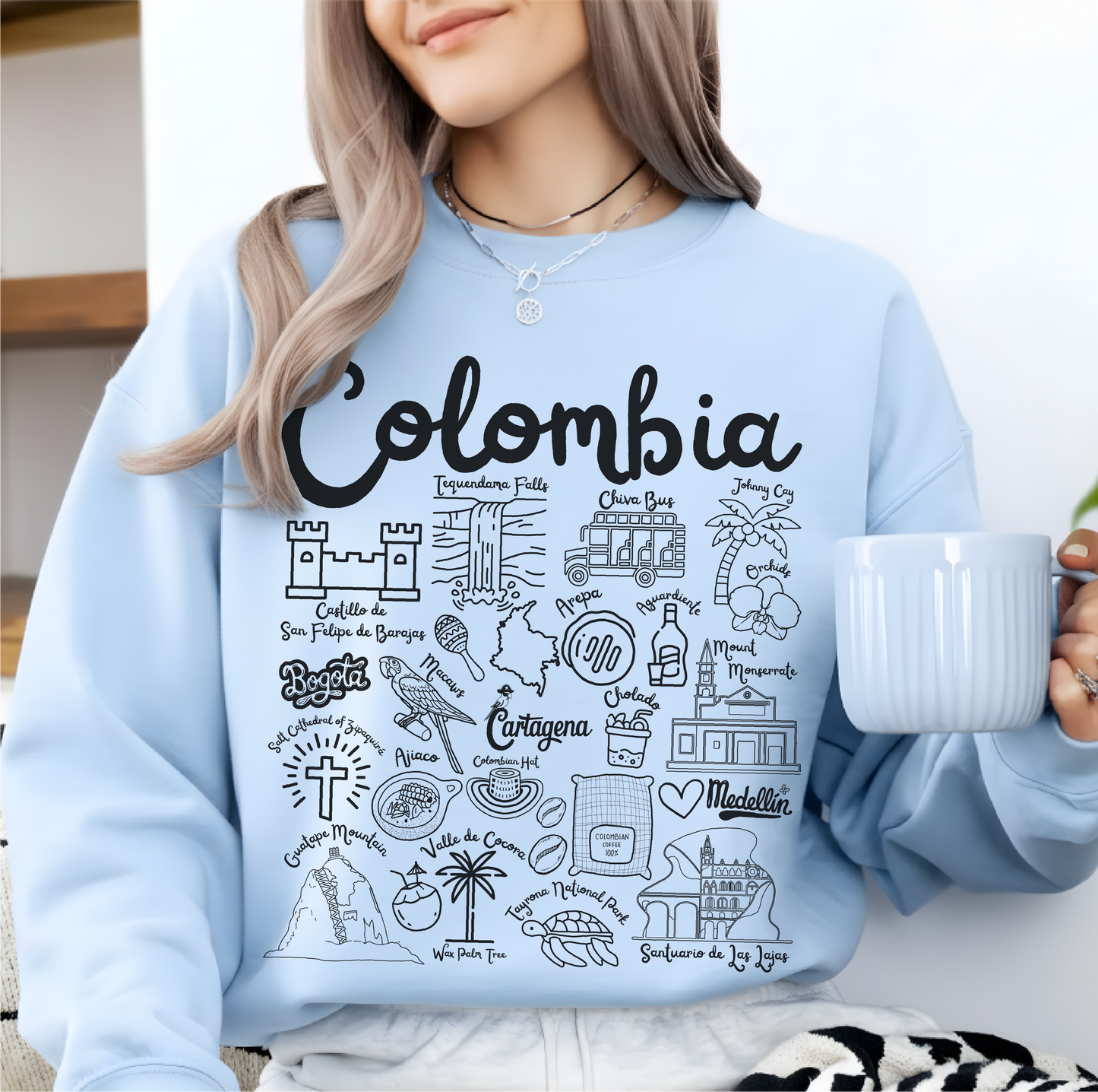 Colombia Landmarks Sweatshirt