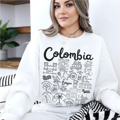 Colombia Landmarks Sweatshirt